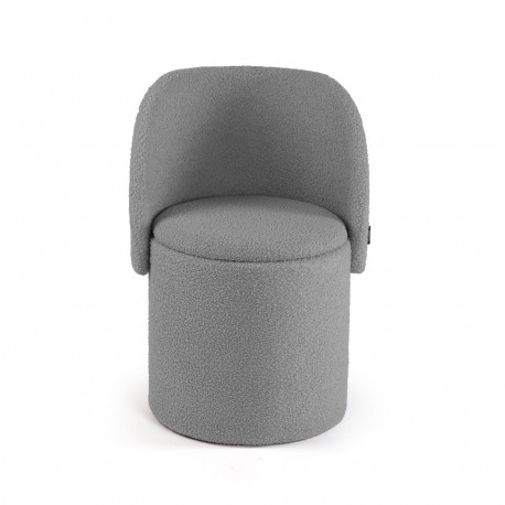 ASIENTO CON ALMACENAMIENTO GRIS