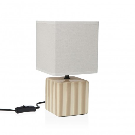 LAMPARA RAYAS BEIGE