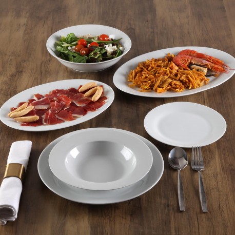 PLATO HONDO PURE BLANCO