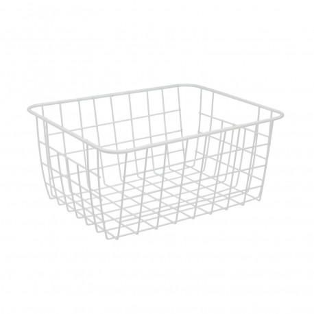 CESTA RECTANGULAR BLANCO GRANDE