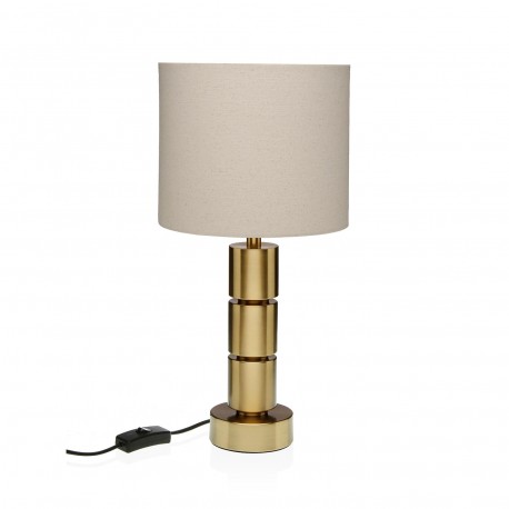 LAMPARA DE MESA ANNA DORADO