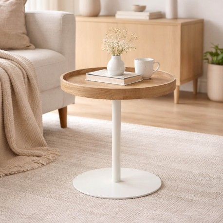 MESA AUXILIAR DE CAFE 45CM VERA