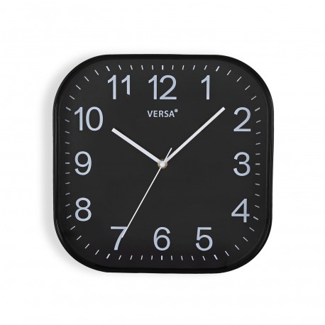 RELOJ COCINA SQUARE NEGRO