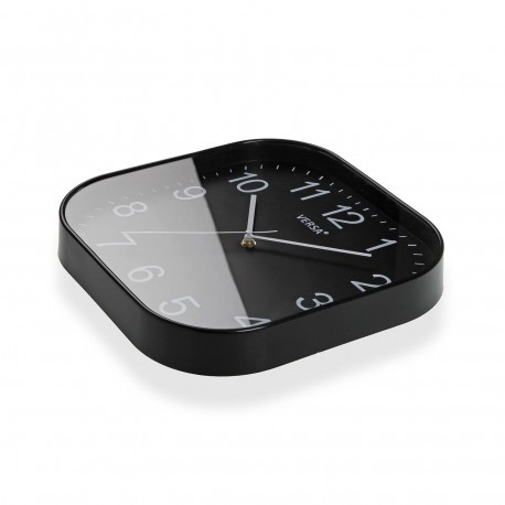 RELOJ COCINA SQUARE NEGRO
