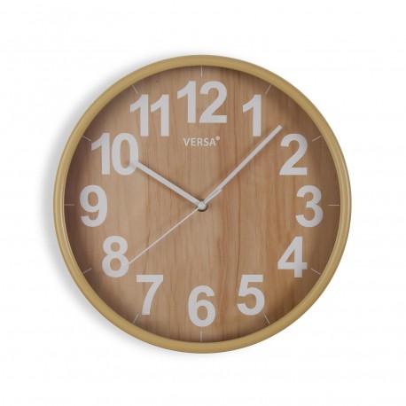 RELOJ COCINA NORD MADERA CLARA