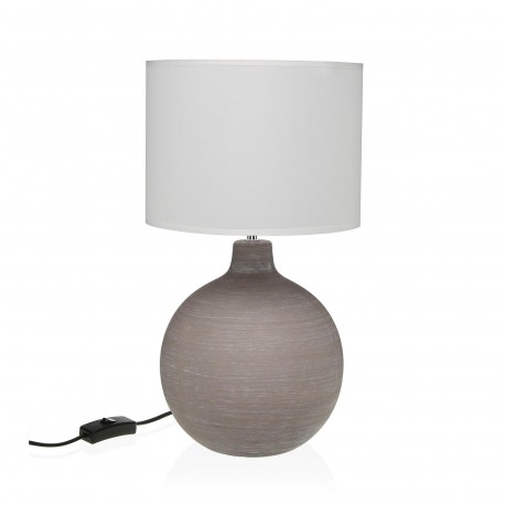 LÁMPARA DE MESA CERAMICA DEWAS BEIGE