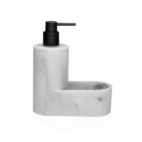 DISPENSADOR CON ESTROPAJERO BLANCO EVA