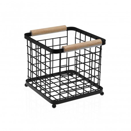 CESTA PARA CAPSULAS DE CAFE NEGRA