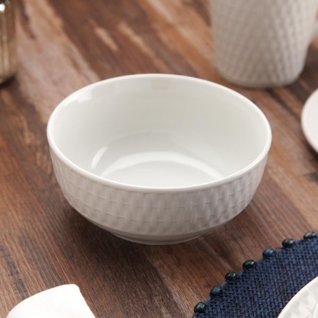 BOL RELIEVE BLANCO MIMBRE