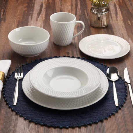 BOL RELIEVE BLANCO MIMBRE
