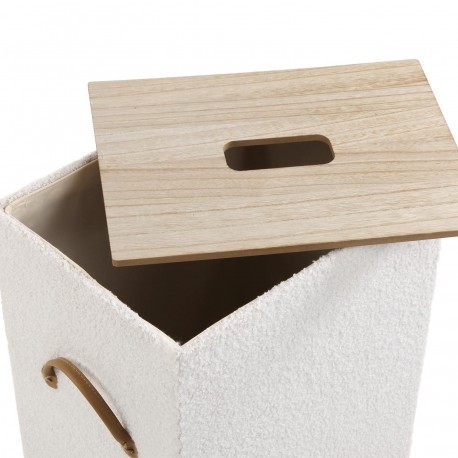 SET DE 2 CESTAS DE ROPA BEIGE