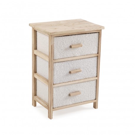 CAJONERA 3 CAJONES BEIGE