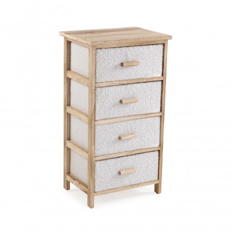CAJONERA 4 CAJONES BEIGE
