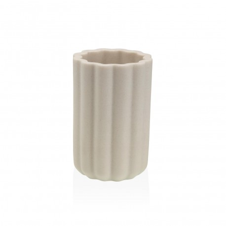 VASO PORTACEPILLOS SOYLE MARFIL