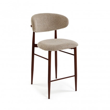 TABURETE ALTO ZOE BEIGE