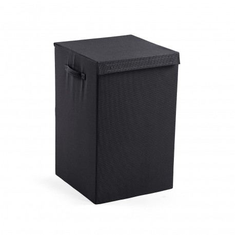 CESTO ROPA RECTANGULAR PLEGABLE GRIS OSCURO