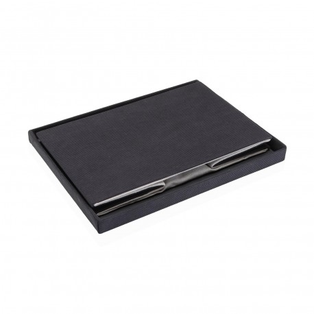 CESTA RECTANGULAR CON TAPA PLEGABLE GRIS OSCURO