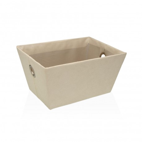CESTA RECTANGULAR CREMA