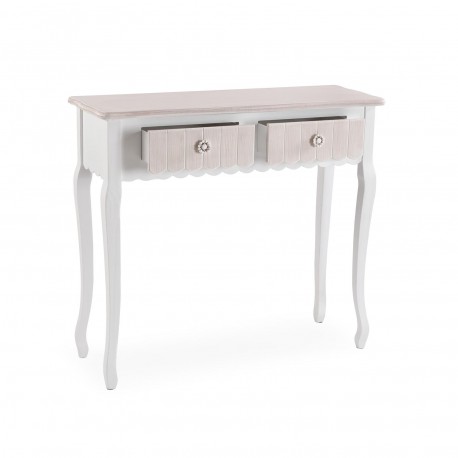 CONSOLA 2 CAJONES AMELIE 90 CM
