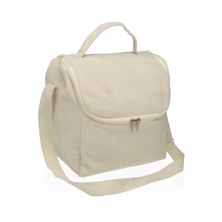 BOLSA TERMICA COZY DE PANA BLANCO