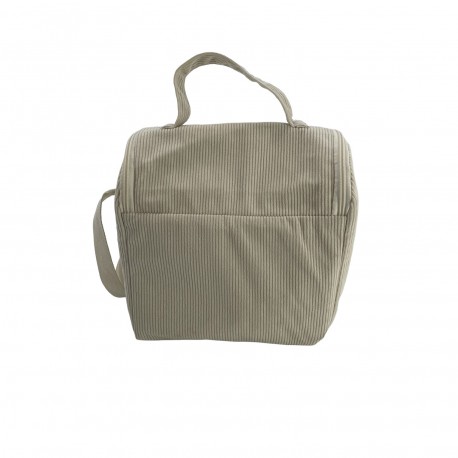 BOLSA TERMICA COZY DE PANA BLANCO