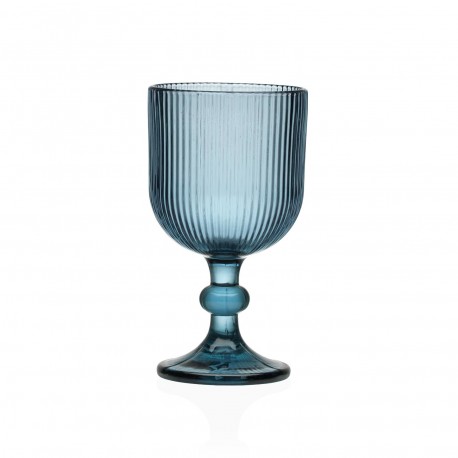 COPA VINO 350ML AZUL