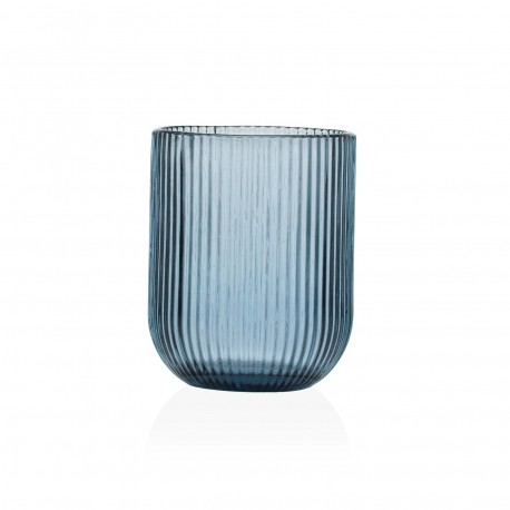 VASO RAYAS AZUL 250ML