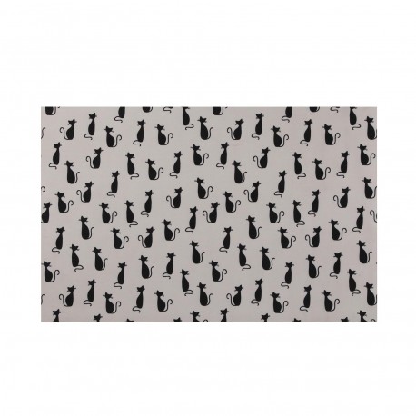 ALFOMBRA DE COCINA GATOS 50X80