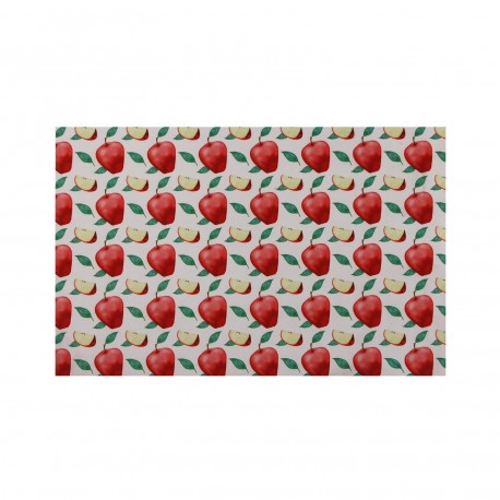ALFOMBRA DE COCINA MANZANAS 50X80