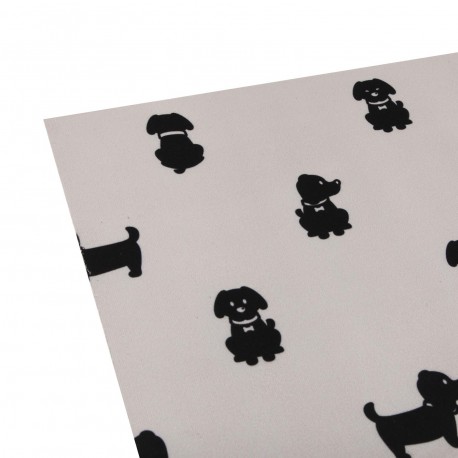 ALFOMBRA DE COCINA PERROS 50X80