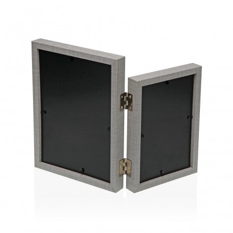 PORTAFOTO DE MADERA MAGY DOBLE 10x15 + 13x18