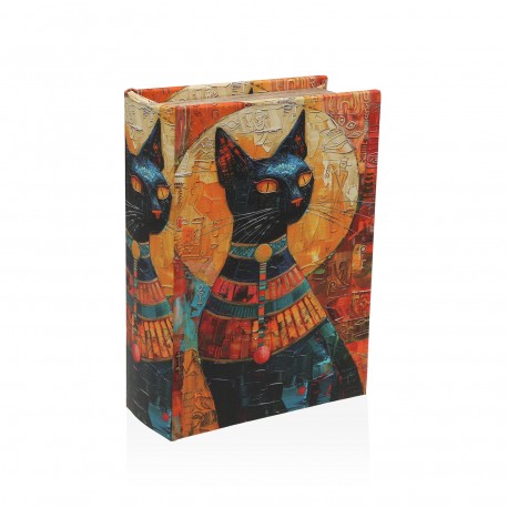 LIBRO GATO EGIPCIO CON CONTRASEÑA