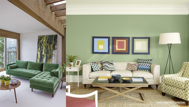 green living room